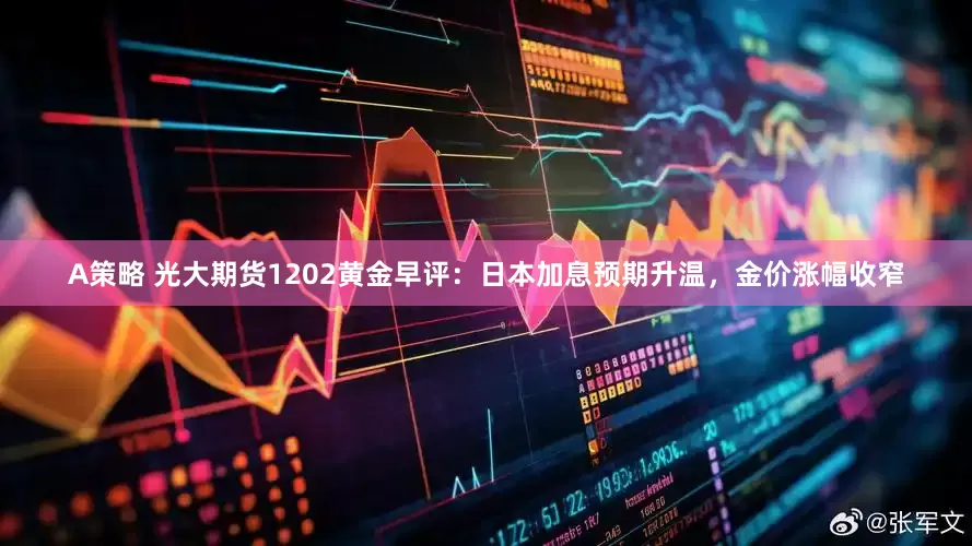 A策略 光大期货1202黄金早评：日本加息预期升温，金价涨幅收窄